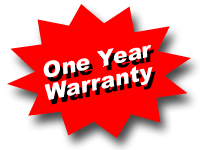 One Year Warranty